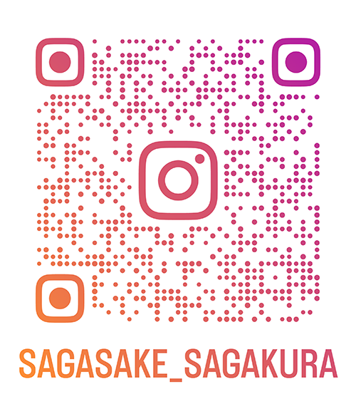 instagram QRコード　@sagasake_sagakura